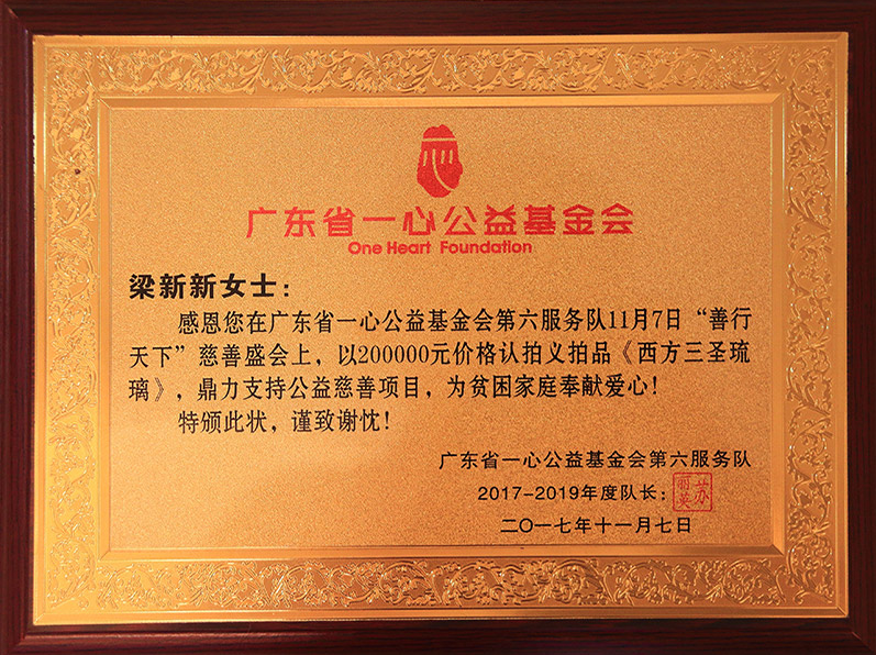 广东省一心公益基金会